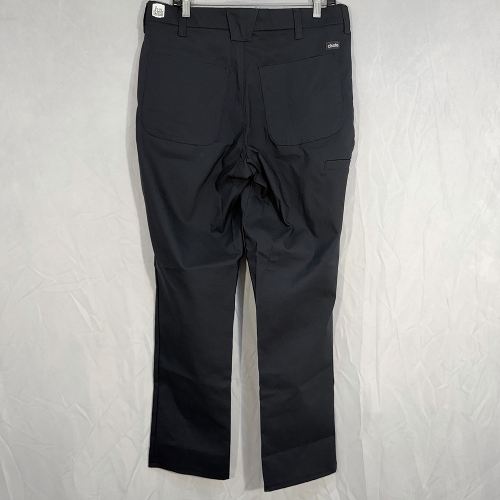 Lot Of 5 Cintas Comfort Flex Dark Navy Work Pants Size 32x32 Workwear